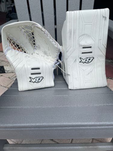 2023 Brian's Optik 3 Regular Glove And Blocker Pair (Used)