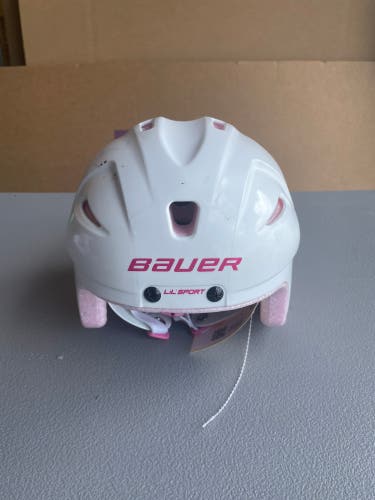 Pink Youth Bauer Lil Sport Helmet (Used)