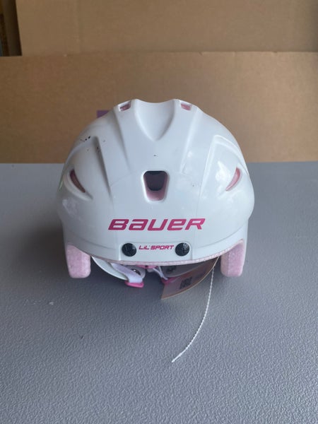 Pink Youth Bauer Lil Sport Helmet (Used)