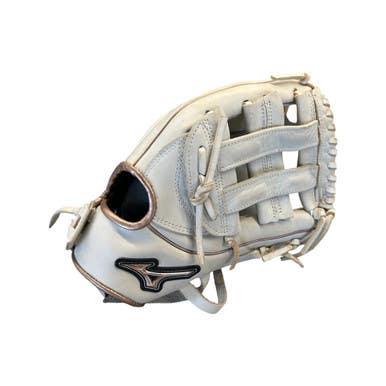 Used Mizuno MVP SELECT BB/SB Glove RH Throw White 12" 10299-S000299216