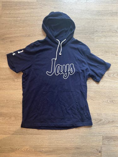 John’s Hopkins Lacrosse Team Issued Short Sleeve Hoodie