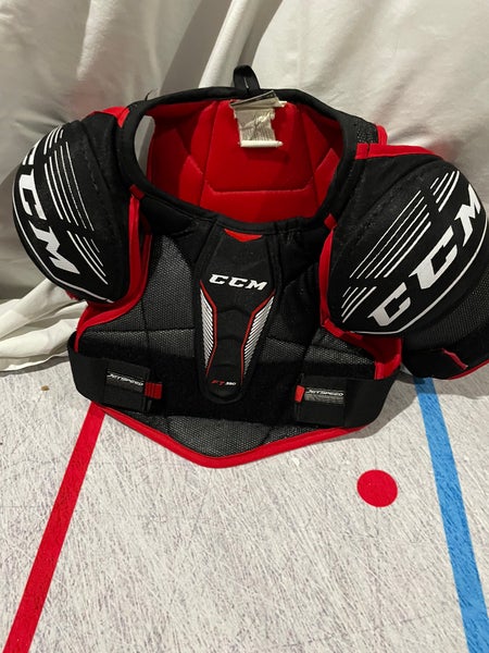 Junior Large CCM JetSpeed FT350 Shoulder Pads (Used)