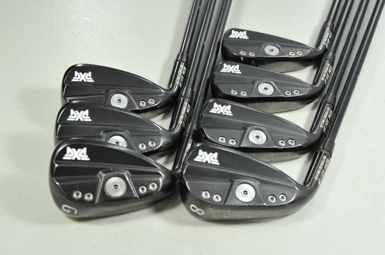 LEFT HANDED PXG Gen4 0311 XP Xtreme Dark 5-W Iron Set Senior Graphite #200433