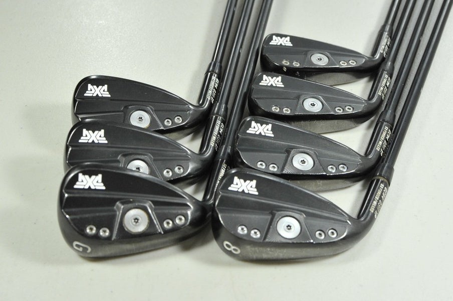 LEFT HANDED PXG Gen4 0311 XP Xtreme Dark 5-W Iron Set Senior Graphite #200433