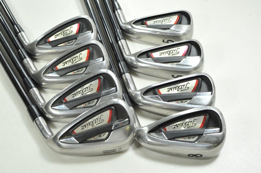 Titleist 714 AP1 5-PW,48*,52* Iron Set Regular Flex Right 65g Graphite # 200616