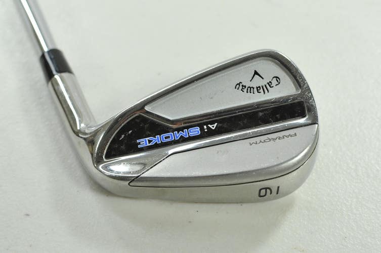 Callaway Paradym Ai Smoke Single 9 Iron Stiff Flex Right DG S300 Steel # 200377