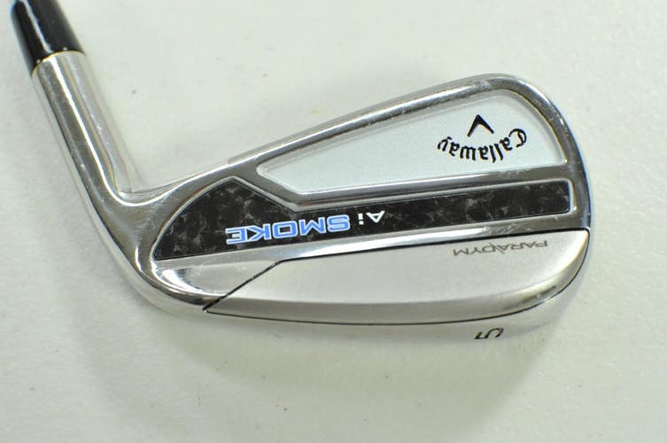 Callaway Paradym Ai Smoke Single 5 Iron Stiff Flex Right DG S300 Steel # 200375