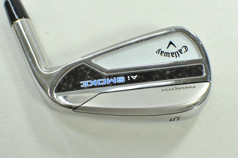 Callaway Paradym Ai Smoke Single 5 Iron Stiff Flex Right DG S300 Steel # 200375