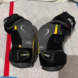 Large Junior Bauer Supreme 150 Elbow Pads (Used)
