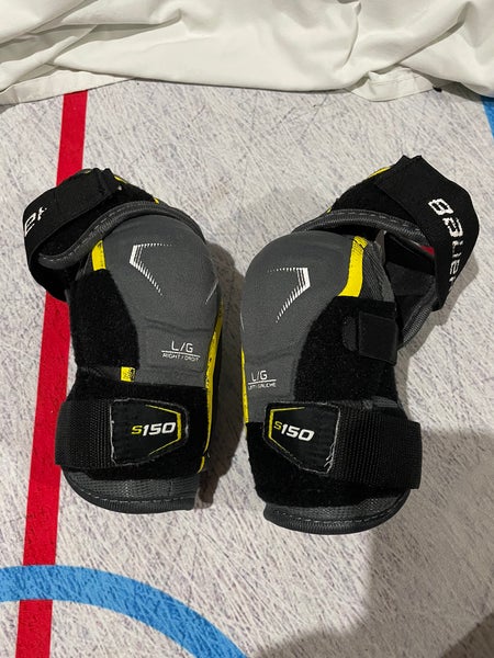 Large Junior Bauer Supreme 150 Elbow Pads (Used)