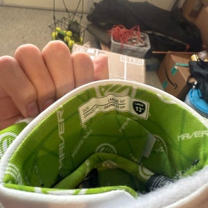 Maverik M6 Goalie Gloves Large (will Fit Most XL)