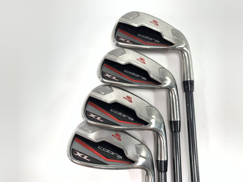 Cobra XL Iron Set 6-9 Regular Graphite Mens RH Midsize Grips