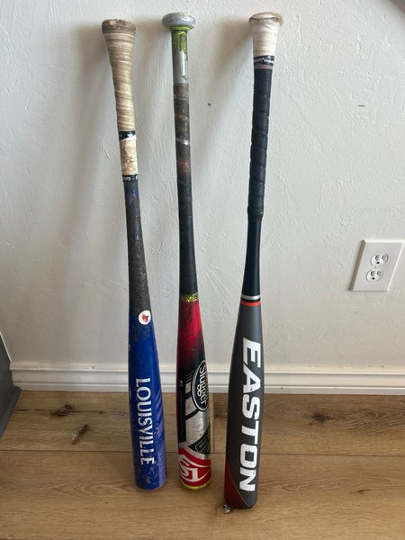 Louisville Slugger Bat (-3) 30 oz 33" (Used)