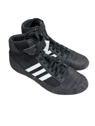 Used Adidas Wrestling Shoes Black Youth 06.5 11833-S000165228
