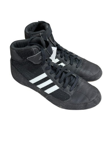 Used Adidas Wrestling Shoes Black Youth 06.5 11833-S000165228