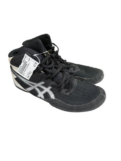 Used Asics Wrestling Shoes Black Youth 07.0 11833-S000165229