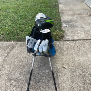 Men's US Kids Golf US Kids Golf Clubs  WILSON (Full Set) Right Handed Regular Flex 5 Pieces (Used)