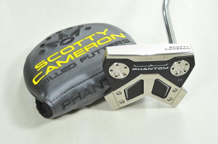 Titleist 2024 Scotty Cameron Phantom 11 34" Putter RH Steel Head Cover # 197736