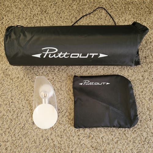 PuttOut putting mat and mirror(Used)