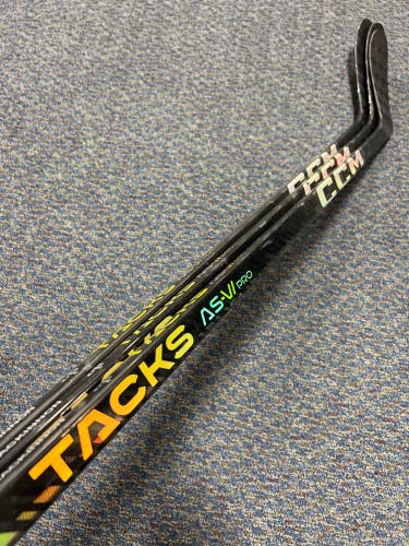 Senior CCM AS-VI PRO Hockey Stick Left Hand (Used) | 3 Pack