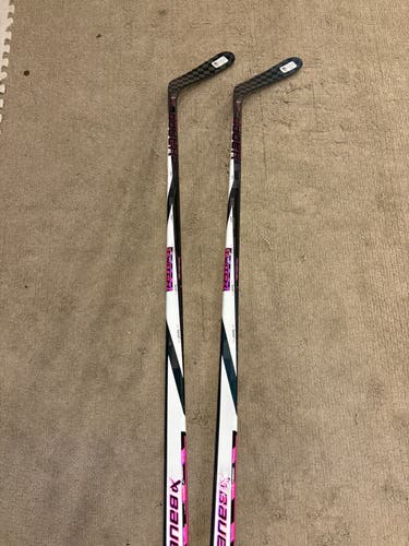 2 pack - (Brand new) White and Pink Bauer Twitch - Right Handed - P92