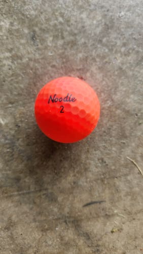 Noodle red rare Neon golf ball brand new