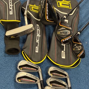Cobra KING VT Clubs (Full Set) | Height 60"-65"/Ages 13+