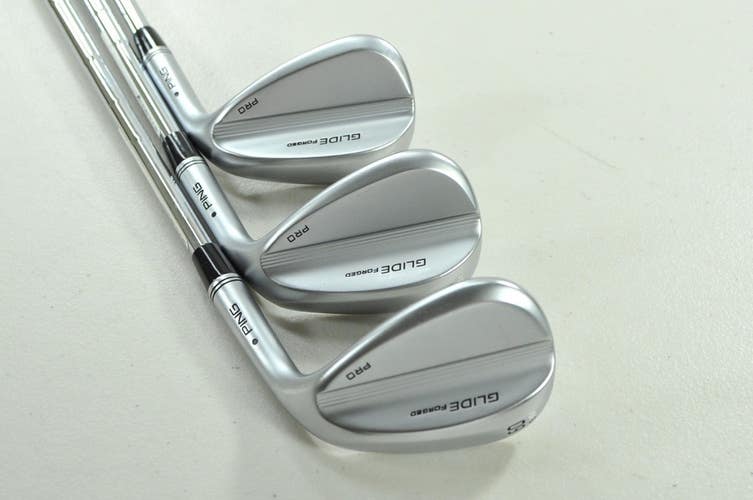 Ping Glide Forged Pro 52*,56*,60* Wedge Set Black Dot RH Z-Z115 Steel  # 199921