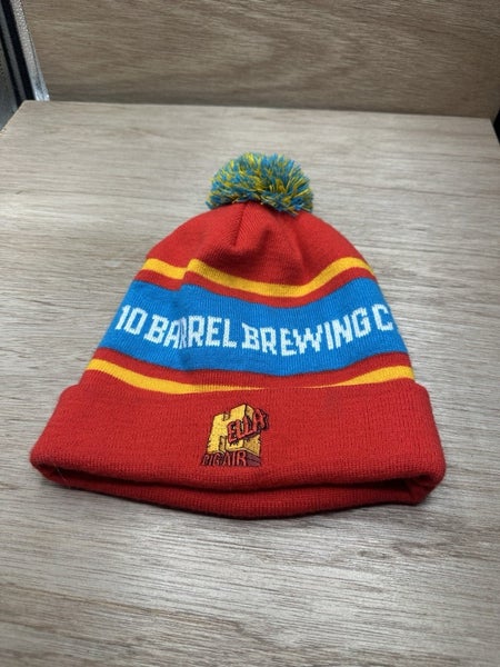 10 Barrel Brewing Co Beanie Hella Big Air Retro Pattern Design Street Portland
