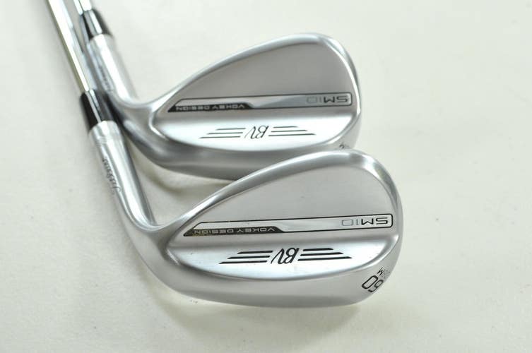 Titleist Vokey SM10 Tour Chrome 56*, 60* Wedge Set RH Wedge Flex Steel # 200577