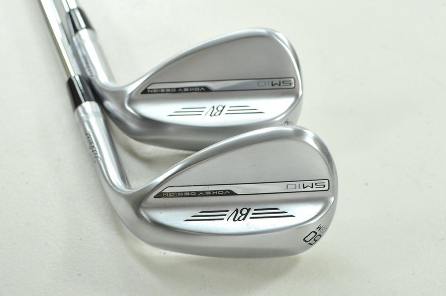 Titleist Vokey SM10 Tour Chrome 56*, 60* Wedge Set RH Wedge Flex Steel # 200577
