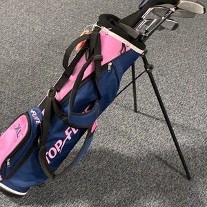 Junior Top Flite XLj Clubs (Full Set) Right Handed 6 Pieces (Used)