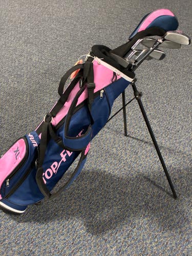 Junior Top Flite XLj Clubs (Full Set) Right Handed 6 Pieces (Used)