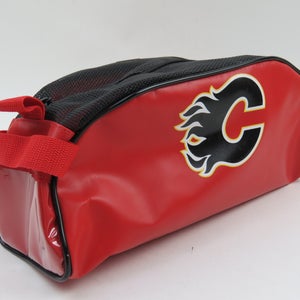 Stockton Heat Flames AHL Pro Stock Hockey Team Player Shave Kit Toiletry Bag