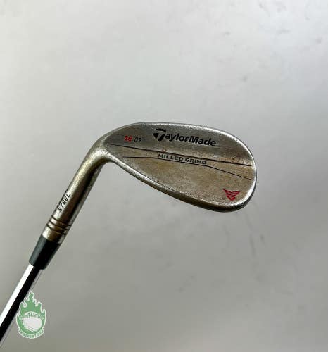 Left Handed TaylorMade Milled Grind SB Wedge 50*-09 120g Stiff Steel Golf Club