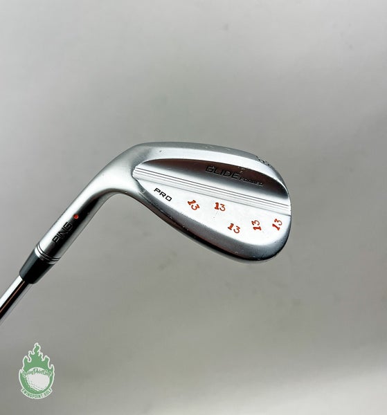 LH Ping Orange Dot Glide Forged Pro Wedge 60*-06 T Grind S400 Stiff Steel Golf