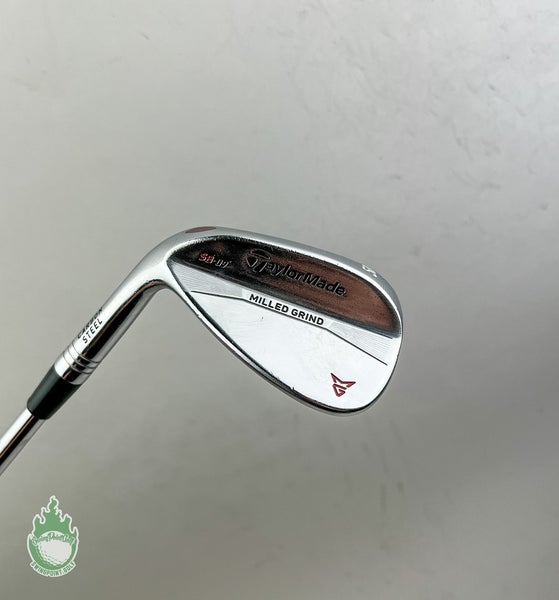 Left Handed TaylorMade Milled Grind SB Wedge 50*-09 S400 Stiff Steel Golf Club