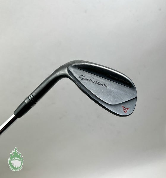 LH TaylorMade Milled Grind 2 Black SB Wedge 54*-11 S400 Stiff Steel Golf Club