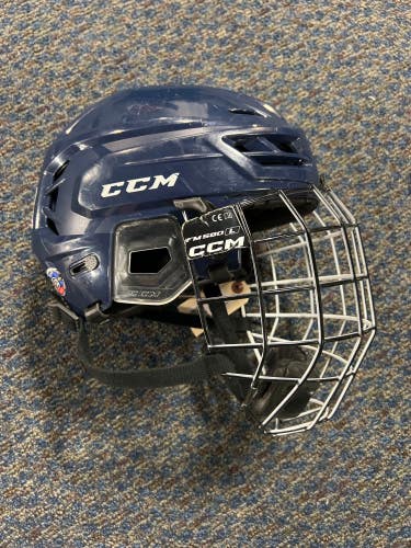 Blue Large CCM Tacks 710 Helmet (Used)
