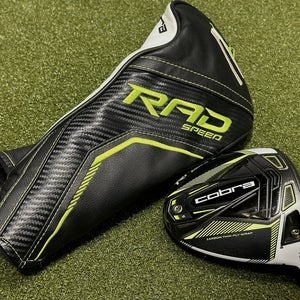 Cobra Radspeed XB Driver 10.5* Right Hand w/ Headcover and Tool