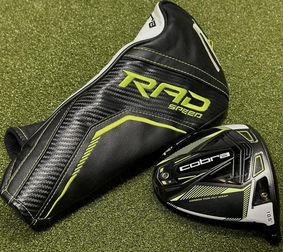 Cobra Radspeed XB Driver 10.5* Right Hand w/ Headcover and Tool