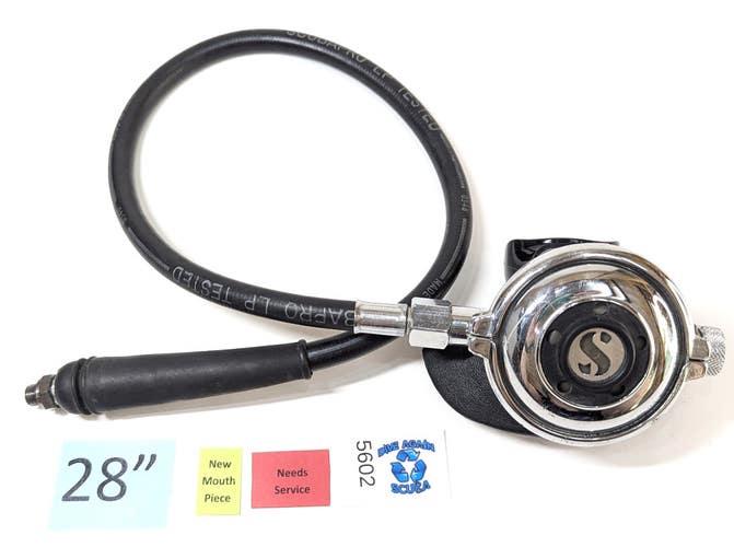 Scubapro 109 Metal Adjustable Balanced 2nd Stage Scuba Dive Regulator as-is 5602
