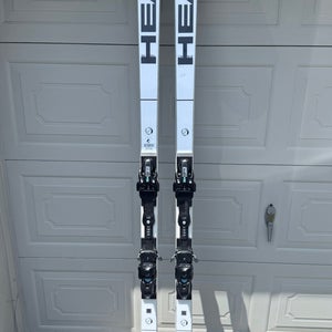Head FIS 213cm SG SuperG Race skis with 20 DIN Bindings ( Used 15 Days )