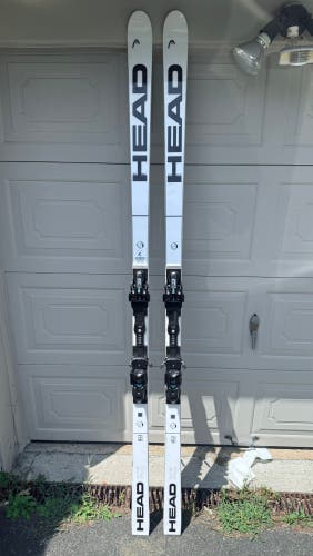 Head FIS 213cm SG SuperG Race skis with 20 DIN Bindings ( Used 15 Days )