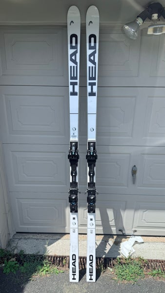 Head FIS 213cm SG SuperG Race skis with 20 DIN Bindings ( Used 15 Days )