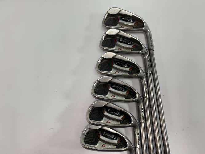 Ping G20 Iron Set 6-PW+GW Black Dot TFC 169 I Regular Steel Mens RH