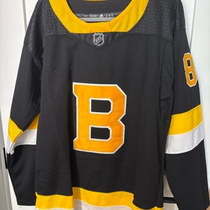 David Pasternak Boston Bruins Alternate Jersey