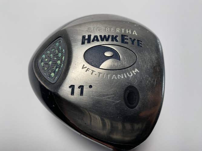 Callaway Hawkeye VFT Driver 11* Big Bertha Gems 50 Ladies Graphite Womens RH