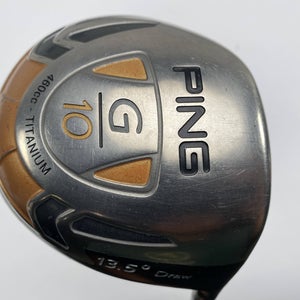 Ping G10 Driver 13.5* TFC129 Soft Regular Senior Graphite Mens RH