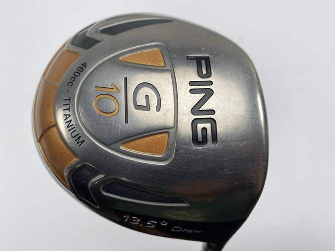 Ping G10 Driver 13.5* TFC129 Soft Regular Senior Graphite Mens RH